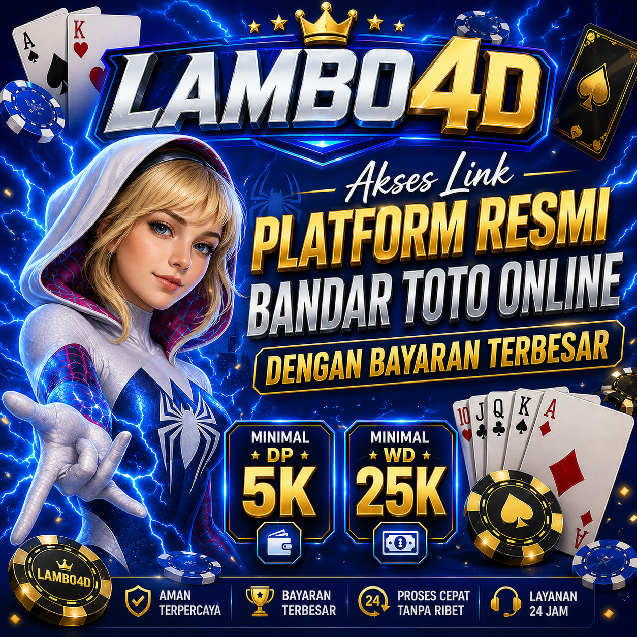 LAMBO4D : Akses Link Platform Resmi Bandar Toto Online Dengan Bayaran Terbesar