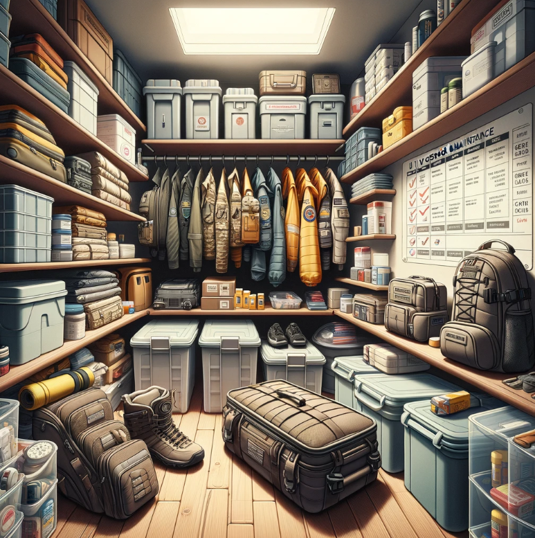 Emergency Preparedness Kit Storage and Maintenance