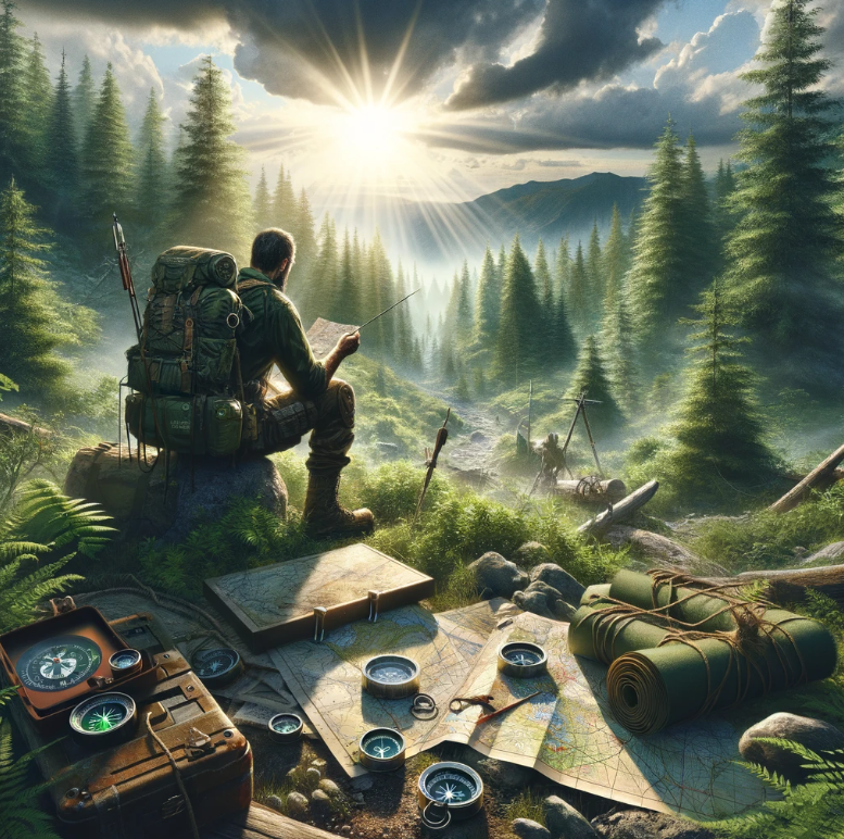 Lost in Wilderness: Survival and Rescue