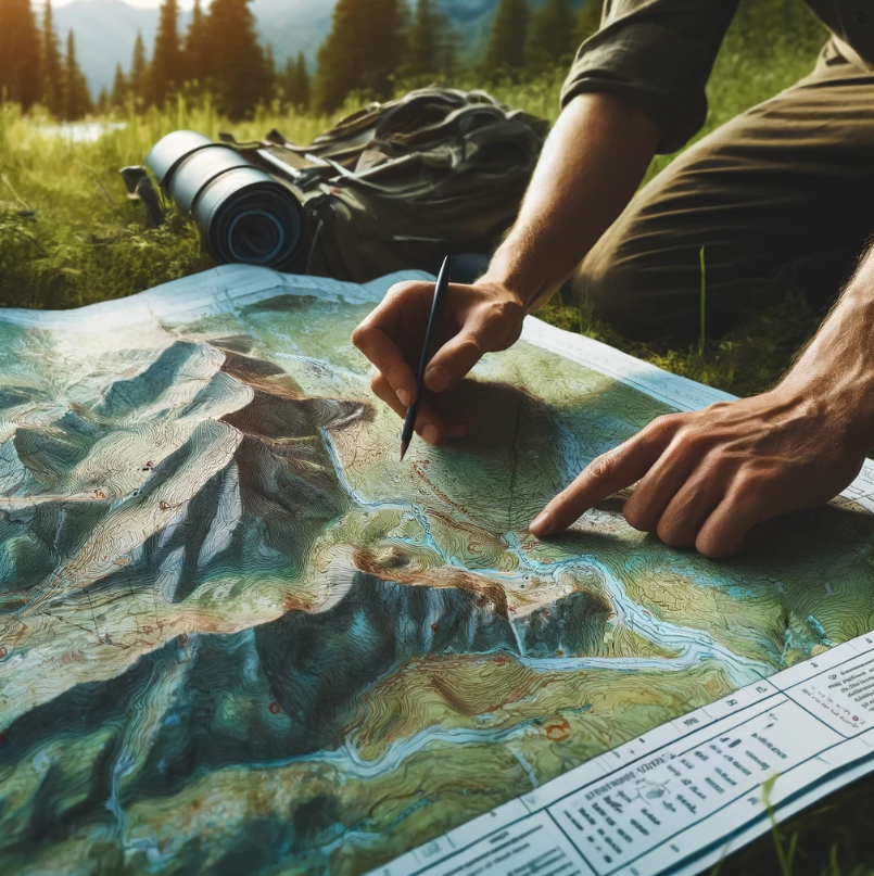 Wilderness Survival Tips: Study Topographic Maps