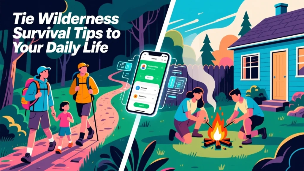 Tie Wilderness Survival Tips to Your Daily Life