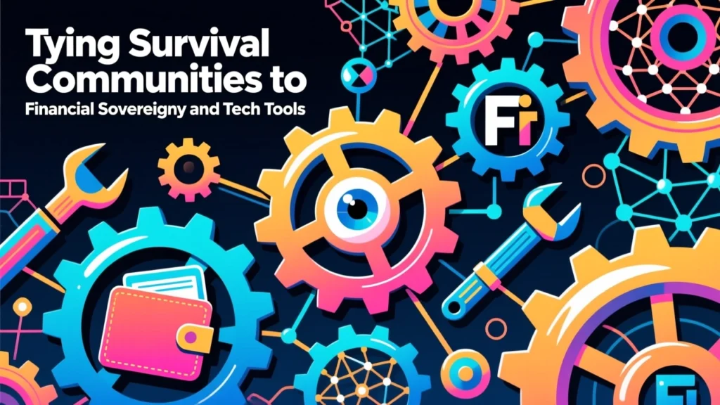 Tying Survival Communities to Financial Sovereignty and Tech Tools